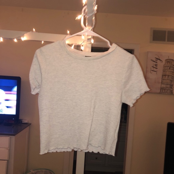 Beige cream crop top - Picture 1 of 1